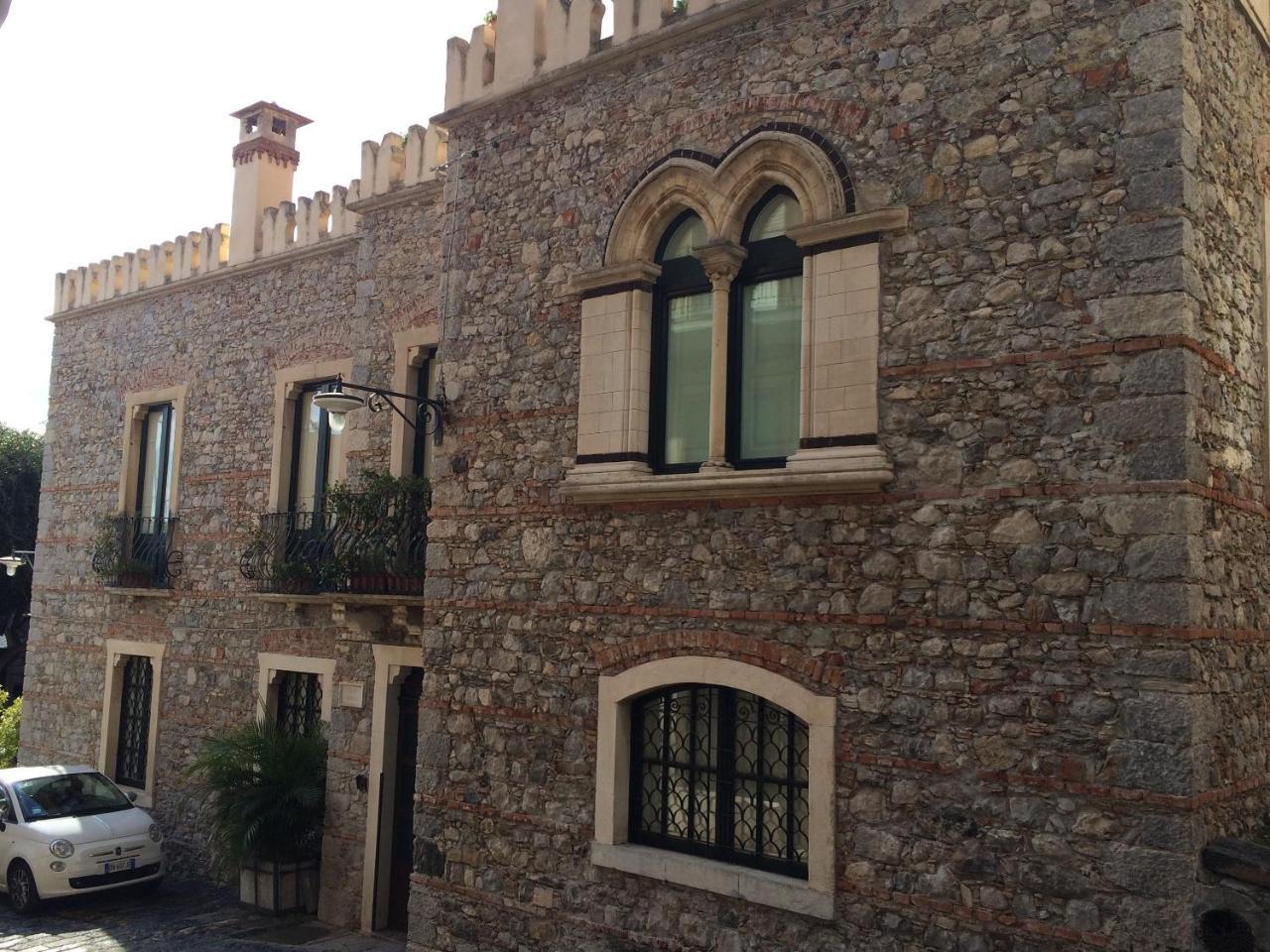 Villa Mimosa Taormina Rooftop Terrace Exterior foto